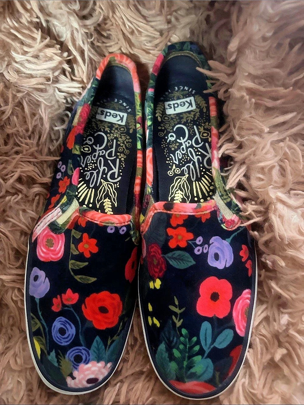 Cute Floral Like New Keds Sneakers